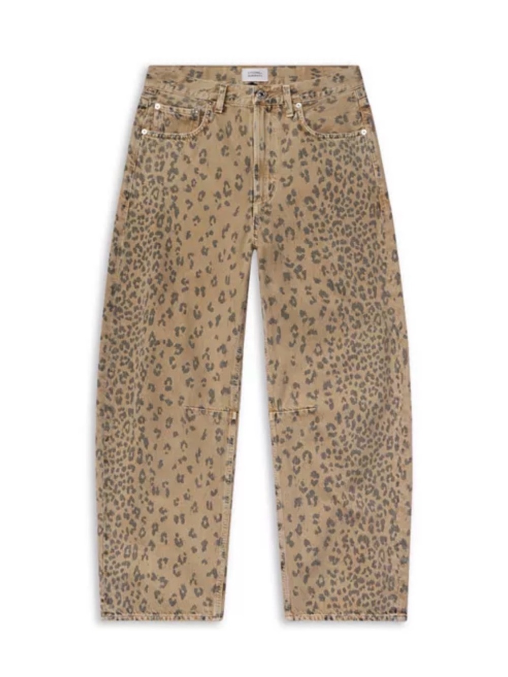 Citizens of Humanity Miro Cheetah-Print Relaxed Jeans
